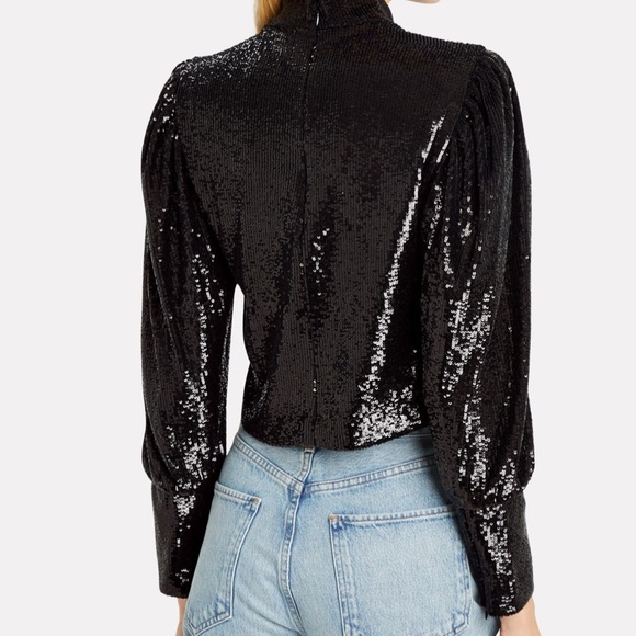 A.L.C. Margaret sequin top - Picture 3 of 9